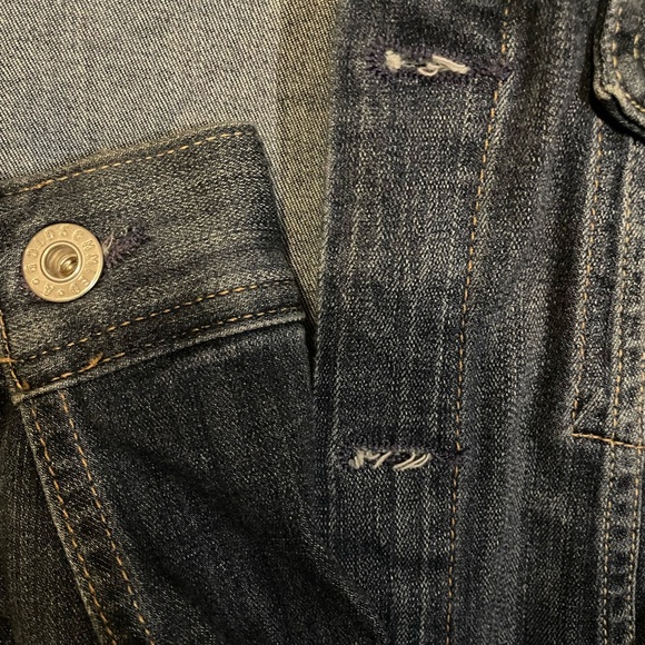 AG Adriano Goldschmied Jean Jacket size small mid wash - Picture 5 of 7